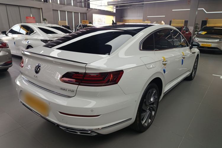 Used Volkswagen FAW-Volkswagen CC 2021 380TSI Striking Edition Rear Right 45 Deg