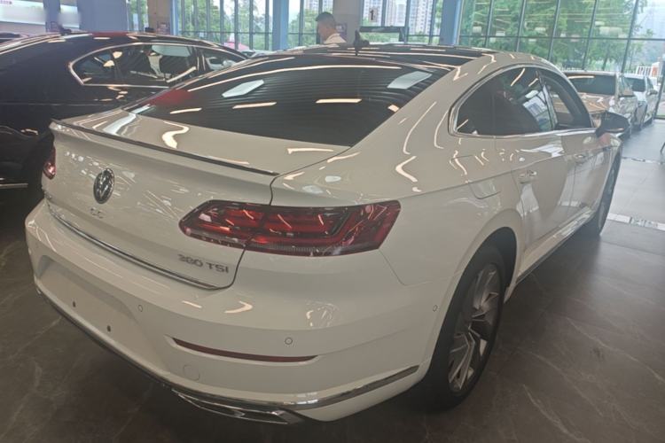 Used Volkswagen FAW-Volkswagen CC 2021 380TSI Striking Edition Rear Right 45 Deg