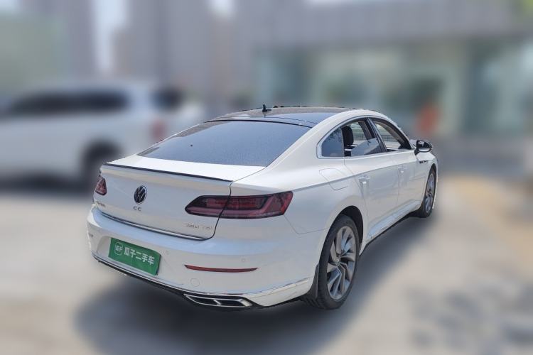 Used Volkswagen FAW-Volkswagen CC 2021 380TSI Striking Edition Rear Right 45 Deg