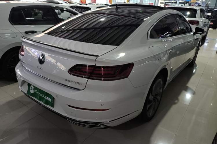 Used Volkswagen FAW-Volkswagen CC 2021 380TSI Striking Edition Rear Right 45 Deg