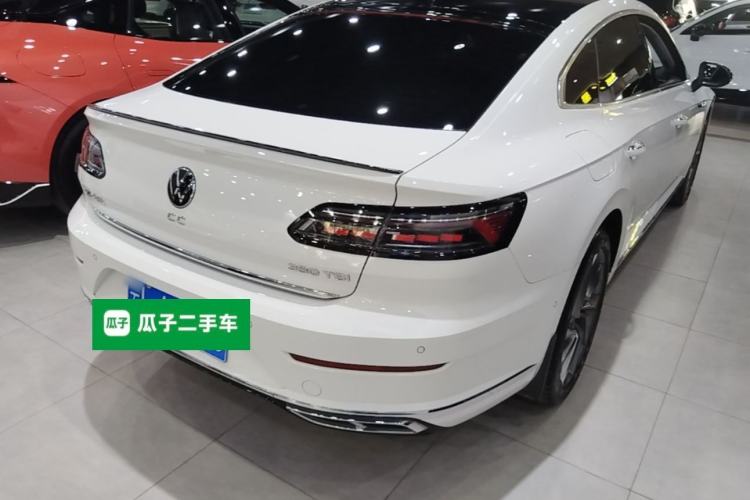 Used Volkswagen FAW-Volkswagen CC 2021 380TSI Brilliant Edition Rear Right 45 Deg