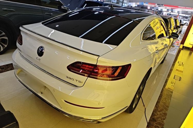Used Volkswagen FAW-Volkswagen CC 2021 380TSI Striking Edition Rear Right 45 Deg