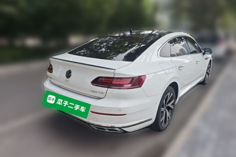 Used Volkswagen FAW-Volkswagen CC 2021 380TSI Striking Edition Rear Right 45 Deg