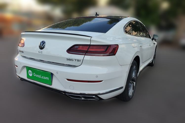 Used Volkswagen FAW-Volkswagen CC 2021 380TSI Striking Edition Rear Right 45 Deg