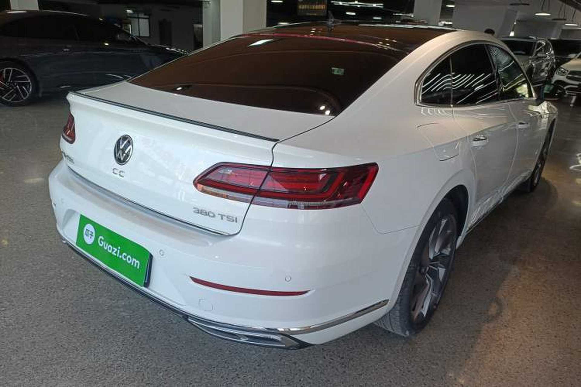 Used Volkswagen FAW-Volkswagen CC 2021 380TSI Striking Edition Rear Right 45 Deg