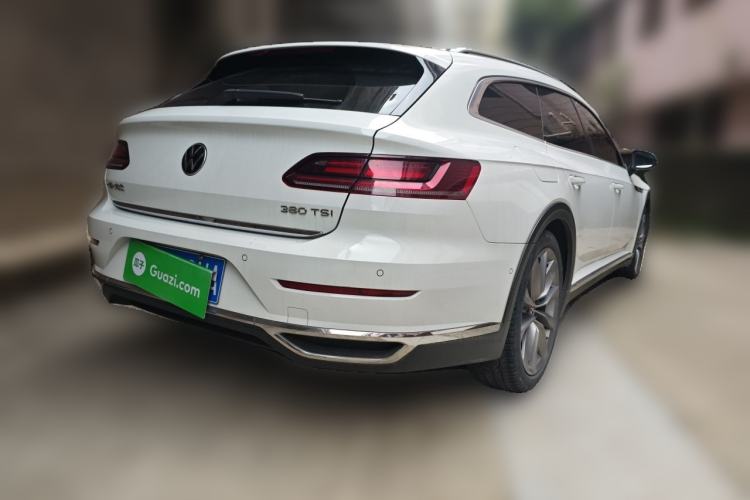 Used Volkswagen FAW-Volkswagen CC 2021 Estate Car 380TSI Vizion Edition Rear Right 45 Deg