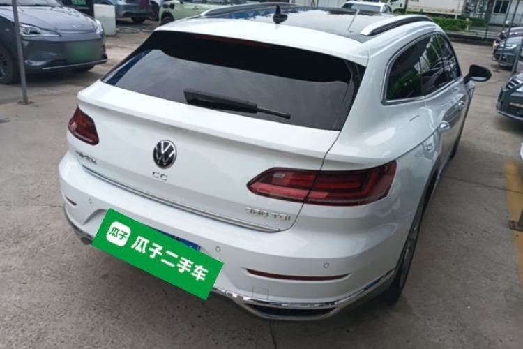 Used Volkswagen FAW-Volkswagen CC 2021 Estate Car 380TSI Vizion Edition Rear Right 45 Deg