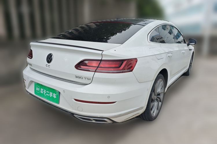Used Volkswagen FAW-Volkswagen CC 2021 380TSI Striking Edition Rear Right 45 Deg