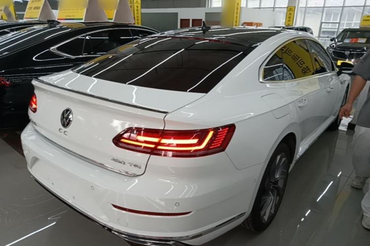 Used Volkswagen FAW-Volkswagen CC 2021 380TSI Striking Edition Rear Right 45 Deg