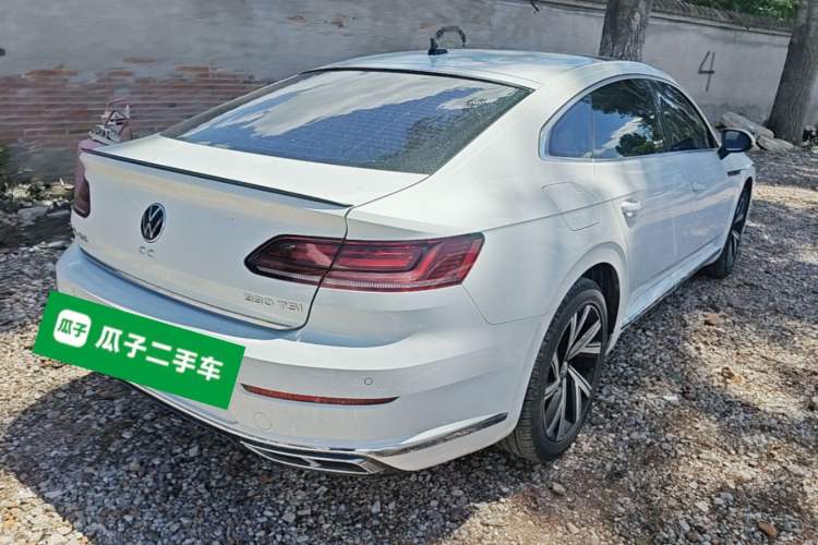 Used Volkswagen FAW-Volkswagen CC 2021 330TSI Ignite Edition Rear Right 45 Deg