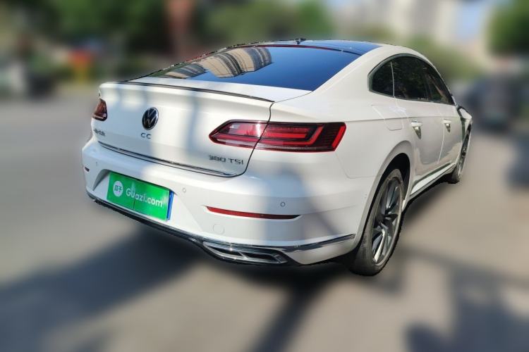 Used Volkswagen FAW-Volkswagen CC 2021 380TSI Striking Edition Rear Right 45 Deg