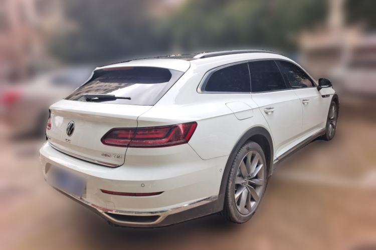 Used Volkswagen FAW-Volkswagen CC 2021 Estate Car 380TSI Vizion Edition Rear Right 45 Deg