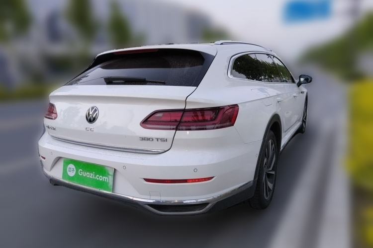 Used Volkswagen FAW-Volkswagen CC 2021 Estate Car 380TSI Vizion Edition Rear Right 45 Deg
