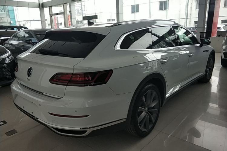 Used Volkswagen FAW-Volkswagen CC 2021 Estate Car 380TSI Vizion Edition Rear Right 45 Deg