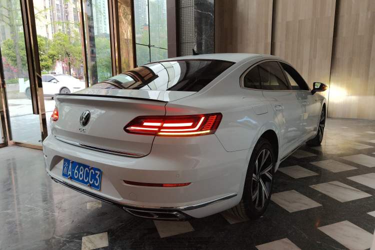 Used Volkswagen FAW-Volkswagen CC 2021 330TSI Ignite Edition Rear Right 45 Deg
