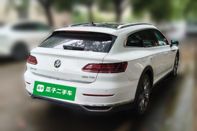 Used Volkswagen FAW-Volkswagen CC 2021 Estate Car 380TSI Vizion Edition Rear Right 45 Deg