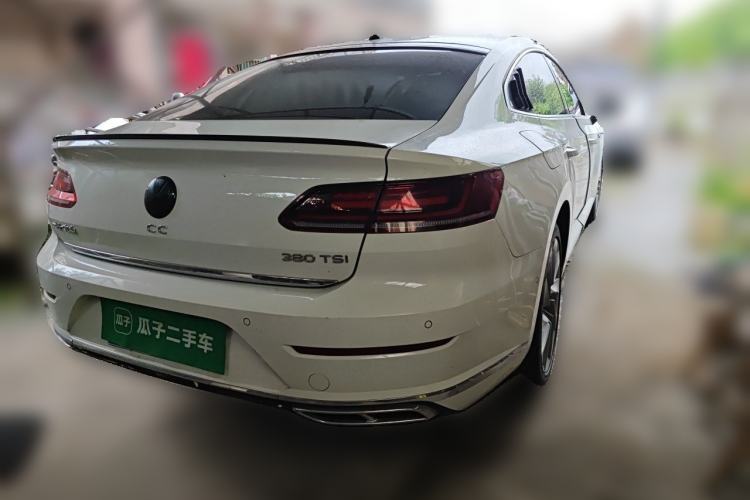 Used Volkswagen FAW-Volkswagen CC 2021 380TSI Striking Edition Rear Right 45 Deg