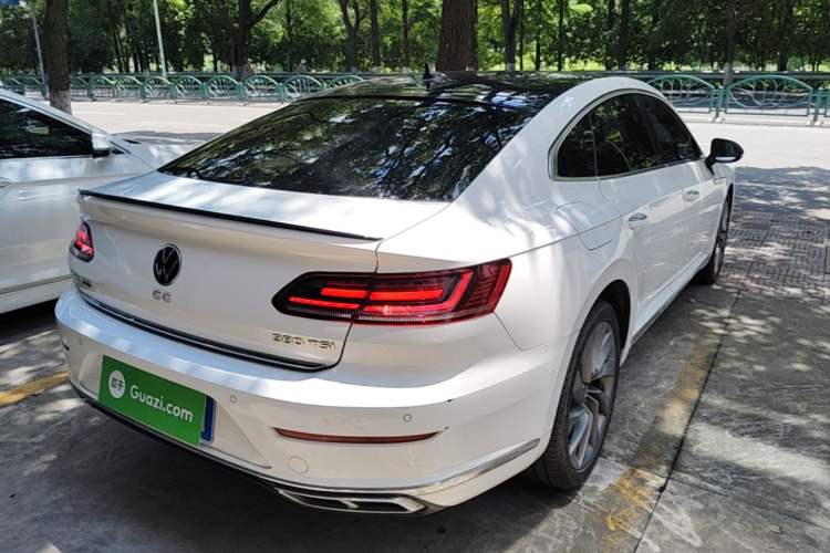 Used Volkswagen FAW-Volkswagen CC 2021 380TSI Striking Edition Rear Right 45 Deg