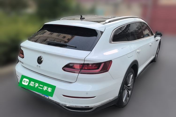 Used Volkswagen FAW-Volkswagen CC 2021 Estate Vehicle 380TSI Vizzion Edition Rear Right 45 Deg