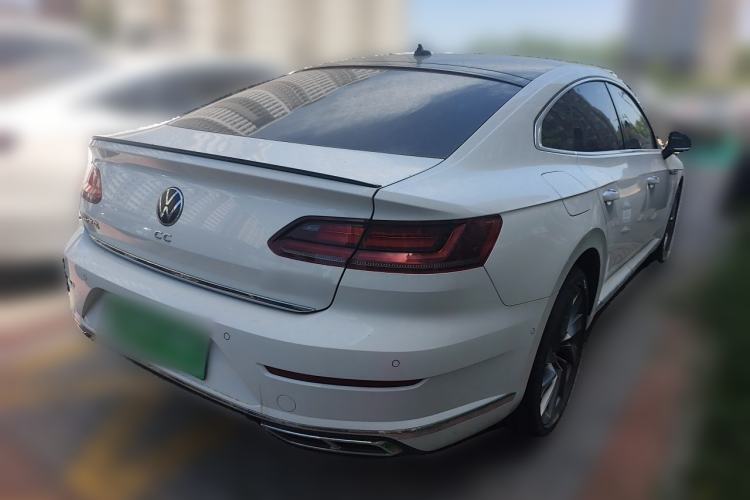 Used Volkswagen FAW-Volkswagen CC 2021 380TSI Striking Edition Rear Right 45 Deg