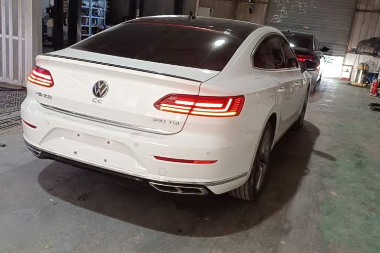 Used Volkswagen FAW-Volkswagen CC 2021 380TSI Striking Edition Rear Right 45 Deg