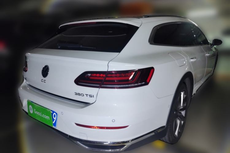 Used Volkswagen FAW-Volkswagen CC 2021 Estate Car 380TSI Vizion Edition Rear Right 45 Deg