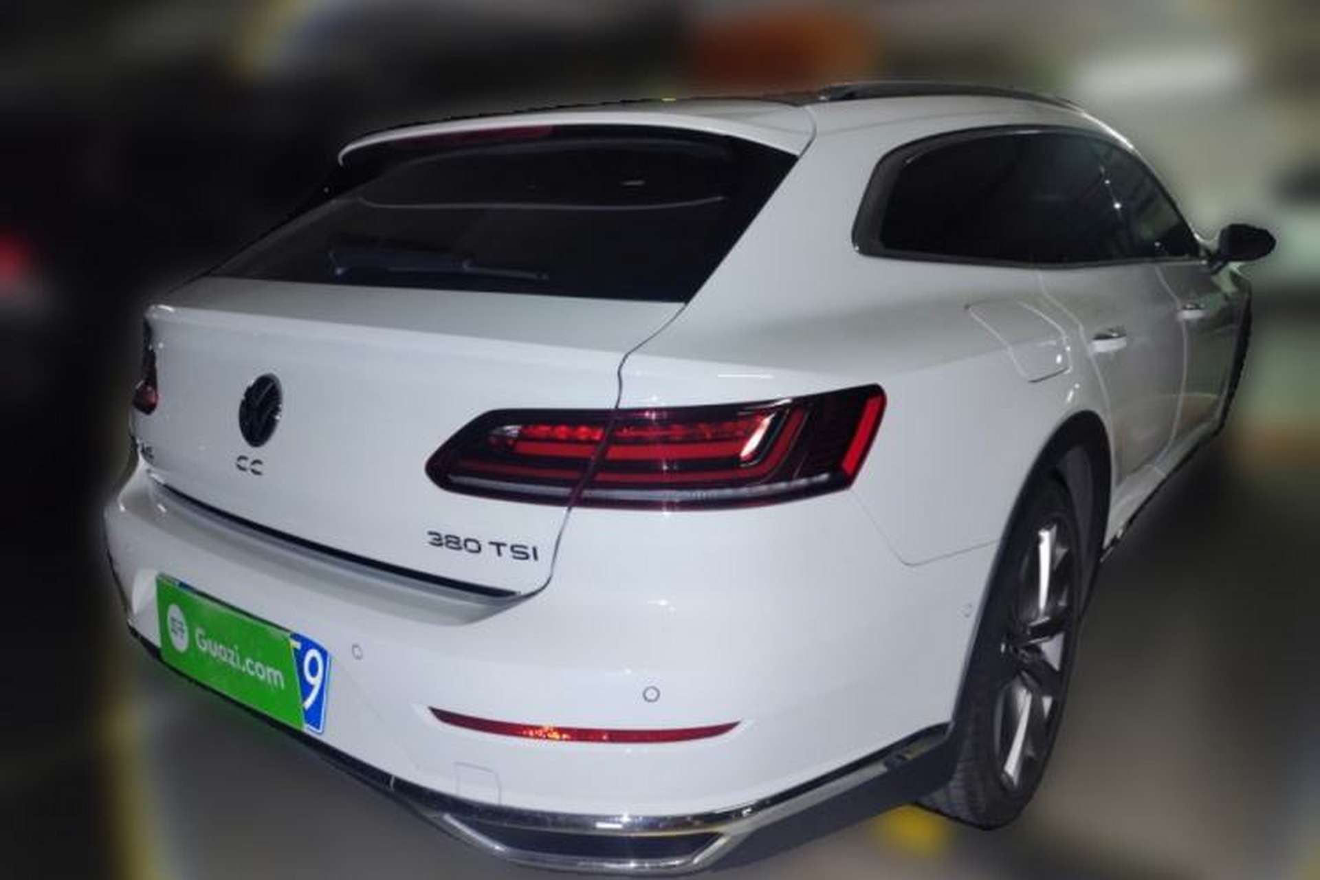 Used Volkswagen FAW-Volkswagen CC 2021 Estate Car 380TSI Vizion Edition Rear Right 45 Deg
