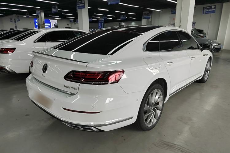 Used Volkswagen FAW-Volkswagen CC 2021 380TSI Striking Edition Rear Right 45 Deg