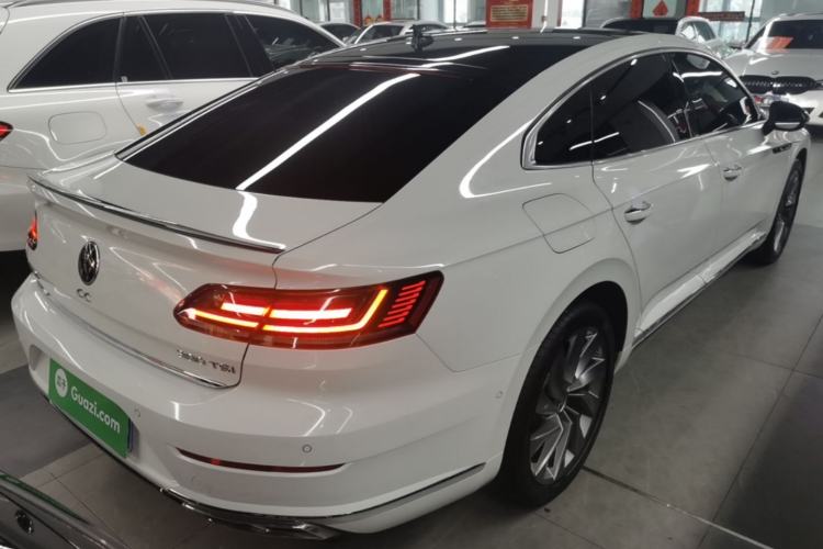 Used Volkswagen FAW-Volkswagen CC 2021 380TSI Striking Edition Rear Right 45 Deg