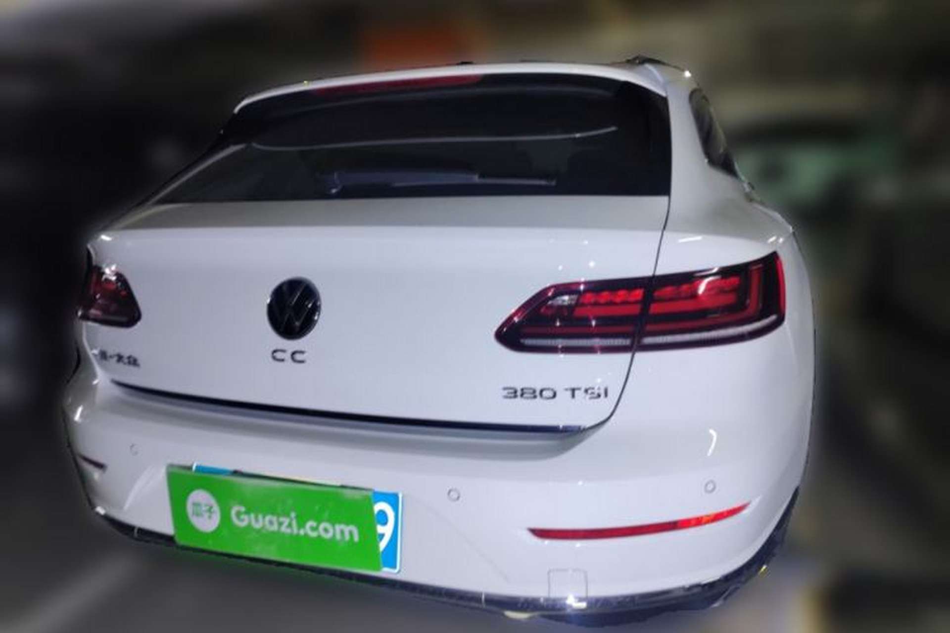 Used Volkswagen FAW-Volkswagen CC 2021 Estate Car 380TSI Vizion Edition Rear