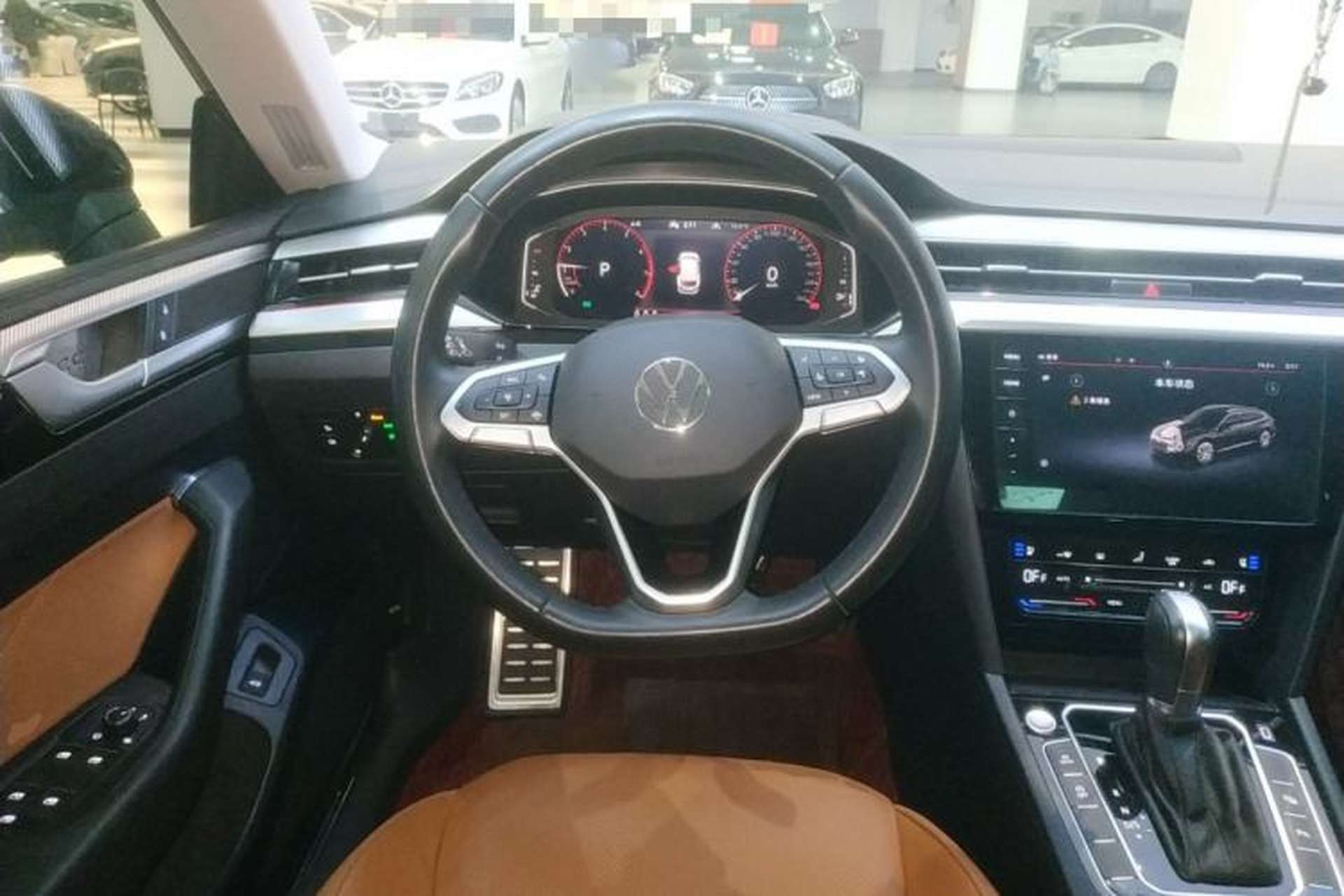 Used Volkswagen FAW-Volkswagen CC 2021 Estate Car 380TSI Vizion Edition Steering Wheel