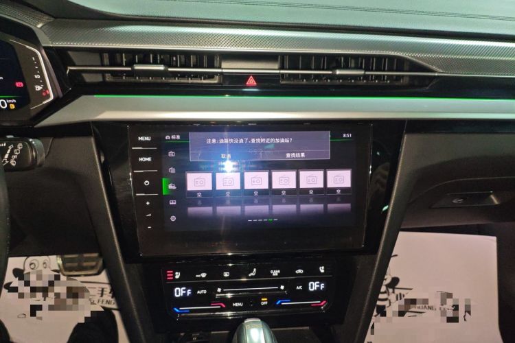 Used Volkswagen FAW-Volkswagen CC 2021 Estate Car 380TSI Vizion Edition Audio And AC Panel