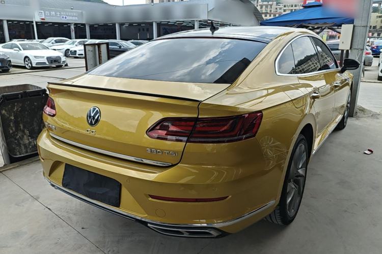 Used Volkswagen FAW-Volkswagen CC 2021 380TSI Striking Edition Rear Right 45 Deg