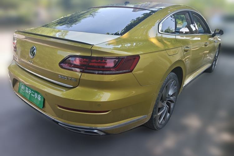 Used Volkswagen FAW-Volkswagen CC 2021 380TSI Striking Edition Rear Right 45 Deg