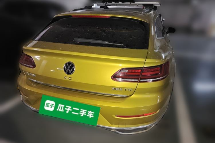 Used Volkswagen FAW-Volkswagen CC 2021 Estate Car 380TSI Vizion Edition Rear