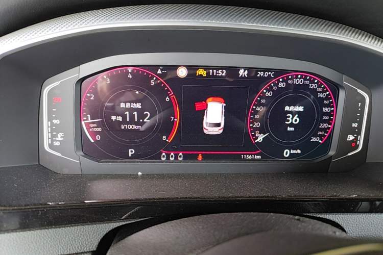 Used Volkswagen FAW-Volkswagen CC 2023 Hunting Vehicle 380TSI Hunter's Heart Edition Instrument Cluster