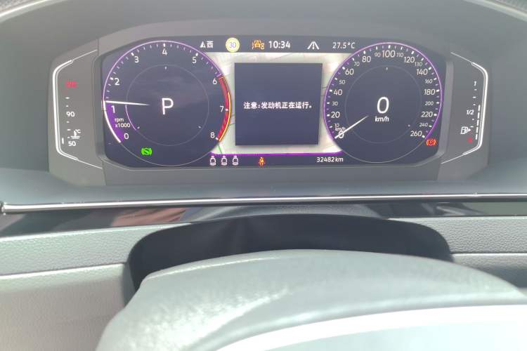 Used Volkswagen FAW-Volkswagen CC 2023 Hunting Vehicle 380TSI Hunter's Heart Edition Odometer Close Up