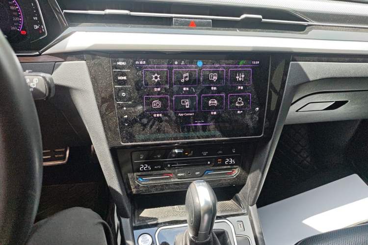 Used Volkswagen FAW-Volkswagen CC 2023 Hunting Vehicle 380TSI Hunter's Heart Edition Audio And AC Panel