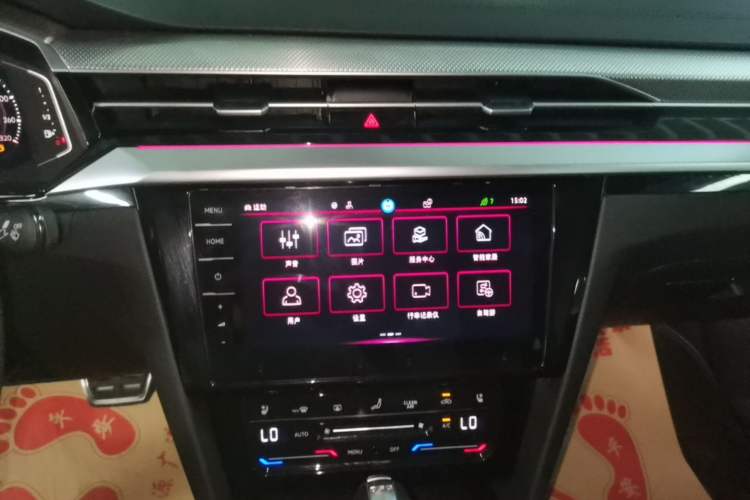 Used Volkswagen FAW-Volkswagen CC 2023 380TSI Striking Edition Audio And AC Panel