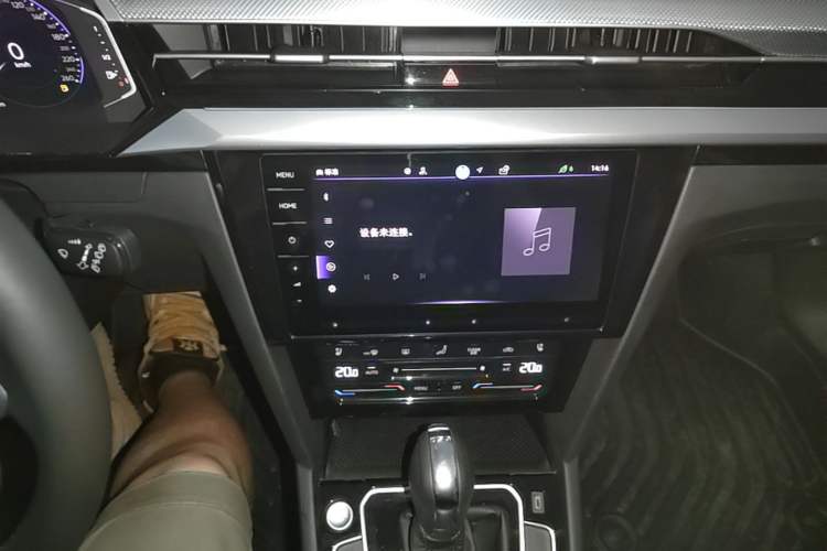 Used Volkswagen FAW-Volkswagen CC 2023 Hunting Vehicle 380TSI Hunter's Heart Edition Audio And AC Panel