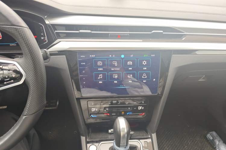 Used Volkswagen FAW-Volkswagen CC 2023 330TSI Ignite Edition Audio And AC Panel