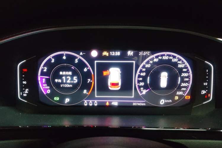 Used Volkswagen FAW-Volkswagen CC 2023 Hunting Vehicle 380TSI Hunter's Heart Edition Instrument Cluster