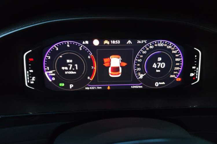 Used Volkswagen FAW-Volkswagen CC 2023 380TSI Striking Edition Instrument Cluster