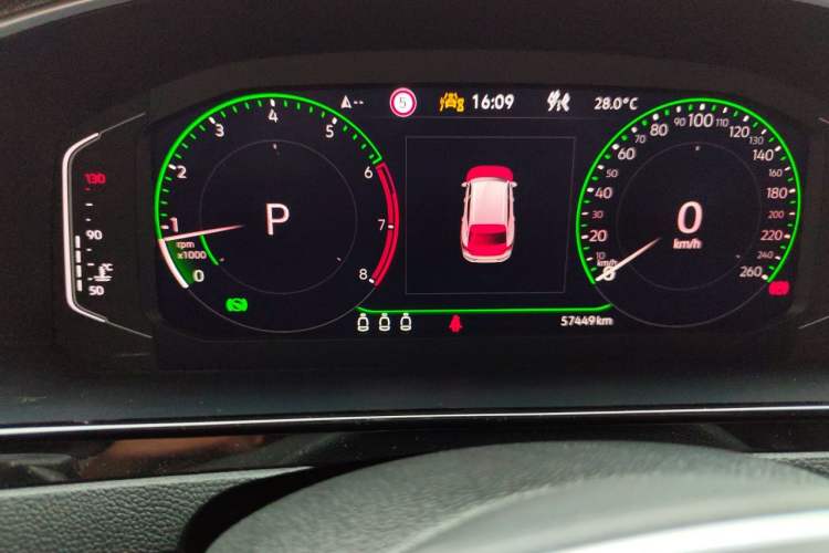 Used Volkswagen FAW-Volkswagen CC 2023 Hunting Vehicle 380TSI Hunter's Heart Edition Instrument Cluster
