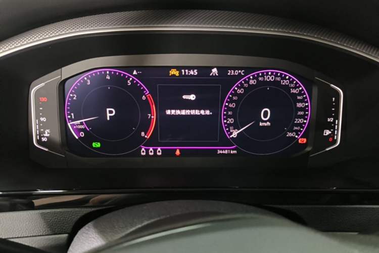 Used Volkswagen FAW-Volkswagen CC 2023 Hunting Vehicle 380TSI Hunter's Heart Edition Instrument Cluster