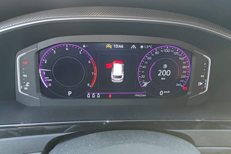 Used Volkswagen FAW-Volkswagen CC 2023 Hunting Vehicle 380TSI Hunter's Heart Edition Instrument Cluster