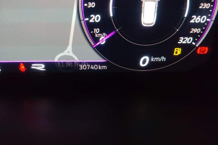 Used Volkswagen FAW-Volkswagen CC 2023 Hunting Vehicle 380TSI Hunter's Heart Edition Odometer Close Up