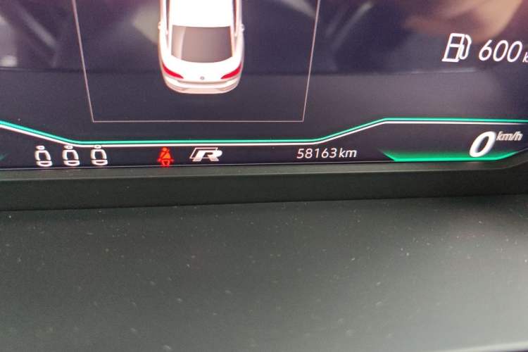 Used Volkswagen FAW-Volkswagen CC 2023 380TSI Striking Edition Odometer Close Up