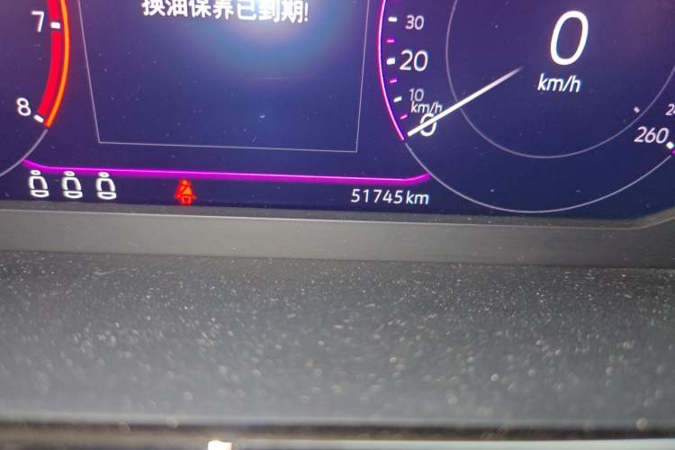 Used Volkswagen FAW-Volkswagen CC 2023 Hunting Vehicle 380TSI Hunter's Heart Edition Odometer Close Up