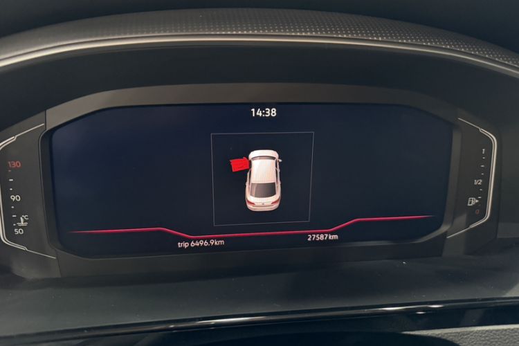 Used Volkswagen FAW-Volkswagen CC 2023 330TSI Ignite Edition Odometer Close Up